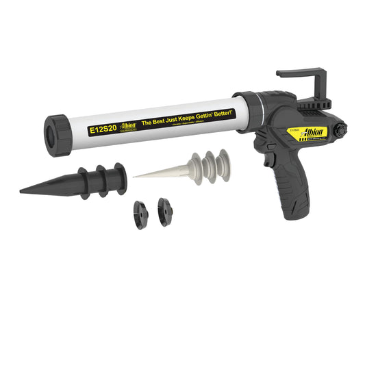 Albion Engineering E12S20 B-Line Cordless Sausage Caulking Gun - Image 1