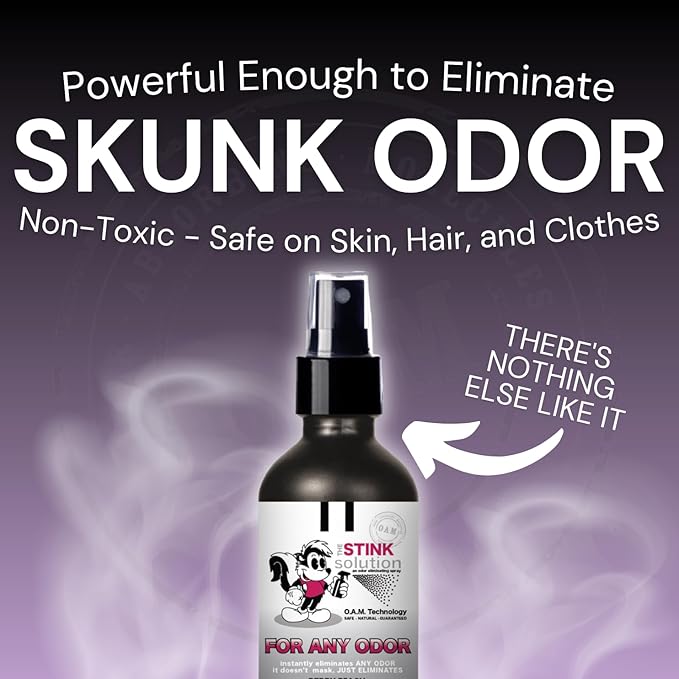 The Stink Solution Unscented Odor Eliminator, Fragrance Free Odor Neutralizer for Home Safe & Very Effective Scent Free Deodorizer 1 4oz, 16 oz Bottle