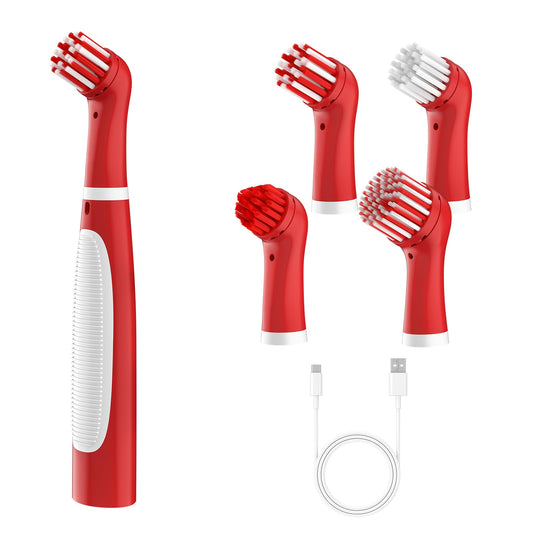 SOARING Rechargeable Electric Cleaning Brush with 4 in 1 - Image 1