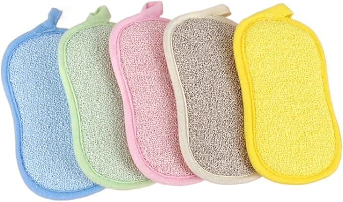 5pcs Reusable Washable Sponges Eraser Kitchen Cleaning Tools Accessories