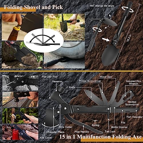Abpir318 PCS Emergency Survival Kit, Survival Gear | Travel Essentials - Image 3