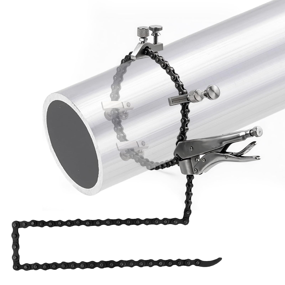 Heavy Duty Pipe Alignment Chain Fitting Tools for Welding - Image 1