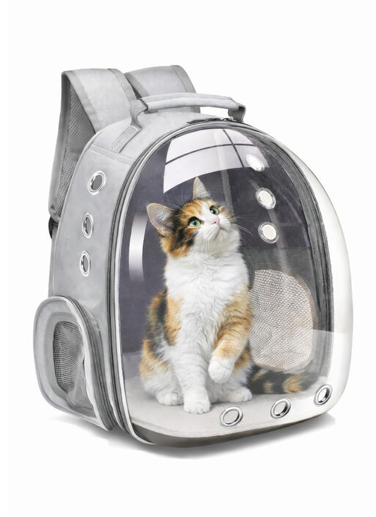 Bubble Backpack Pet Carrier for Cats & Small Dogs up to 17 - Image 1