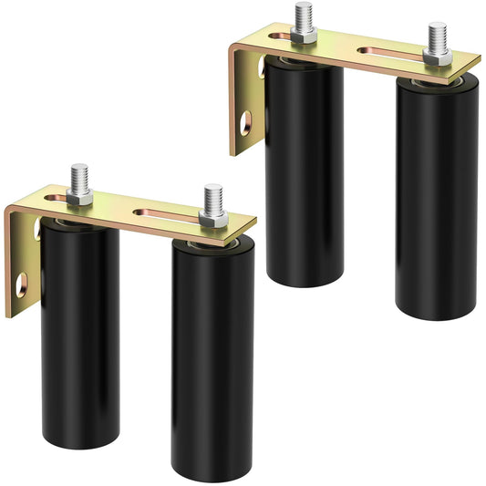 ForoGore 2 Pack 6" Slide Gate Guide Roller with L-Bracket - Image 1