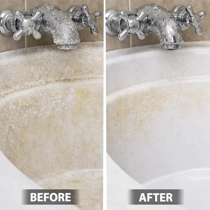 Wellproof Hard Water Stain Remover - 3X Nanotech Deep Cleaner | Eliminates Limescale, Soap Scum, Calcium, Rust At Source - No Bleach, No Chemical Fumes - Safe for Family Homes, Washable Hard Surfaces