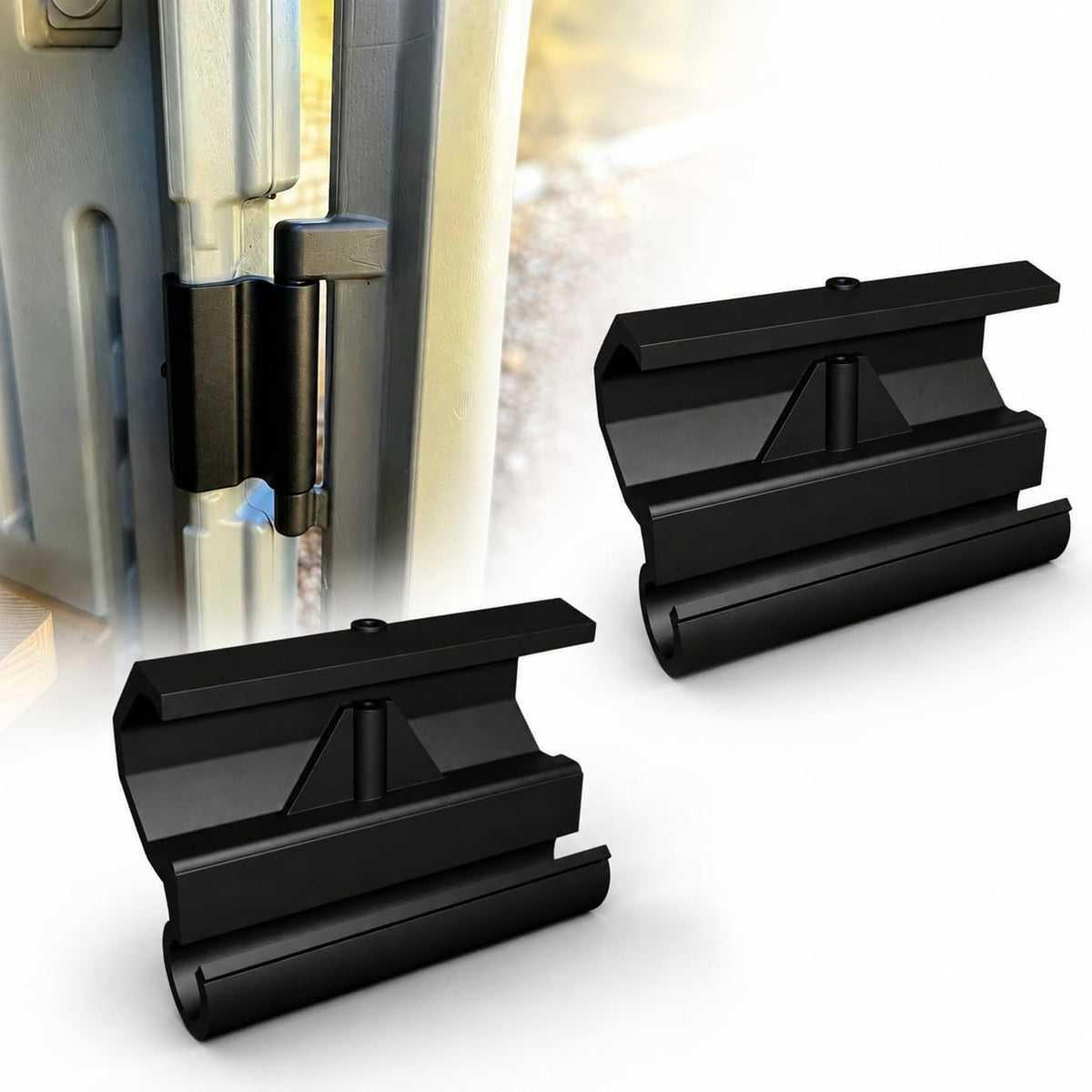 Replacement Vertical Shed Door Hinge Compatible | Hardware & Fasteners - Image 1