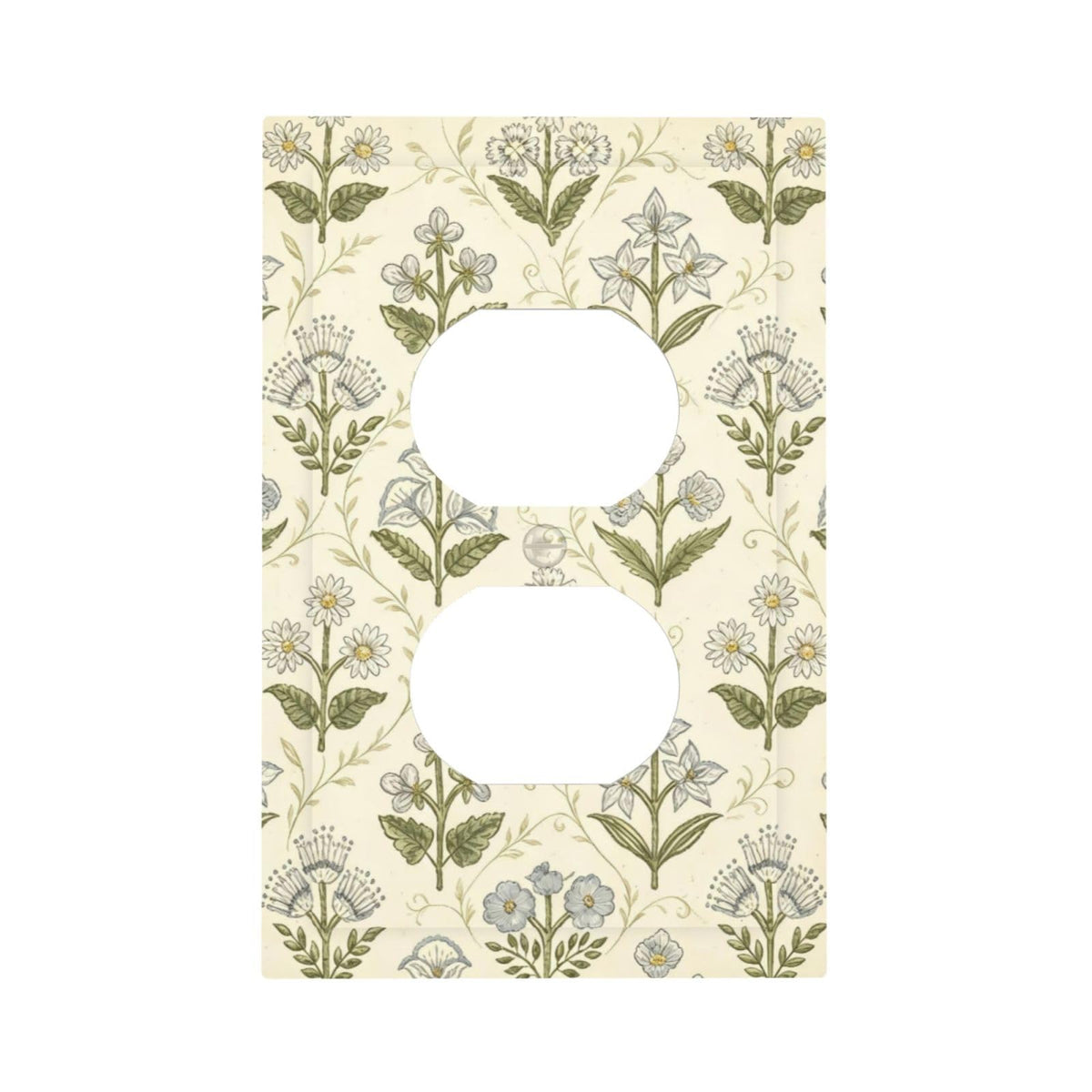 Rustic Flower Floral Boho Wildflower Light Switch Covers - Image 1