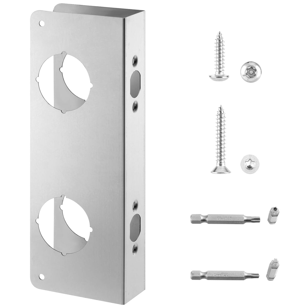 U 10539 Door Reinforcement Plate for 1-3/4" Thick Doors - Image 1