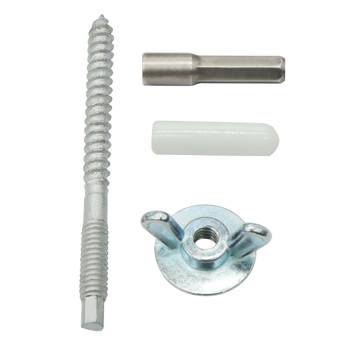 30 Pack 1/4"-20 x 2-1/4" Hurricane Anchor Kit, Hardware - Image 1