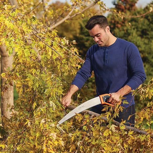 Fiskars 15" PowerTooth D-Handle Hand Saw, Razor-Sharp - Image 3