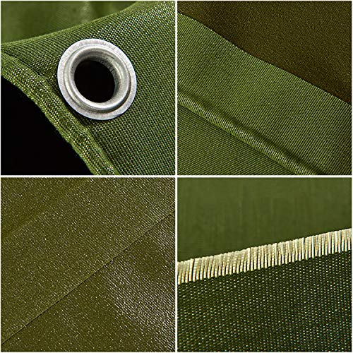 Tarp Canvas,Heavy Duty Waterproof for Outdoors - Image 5