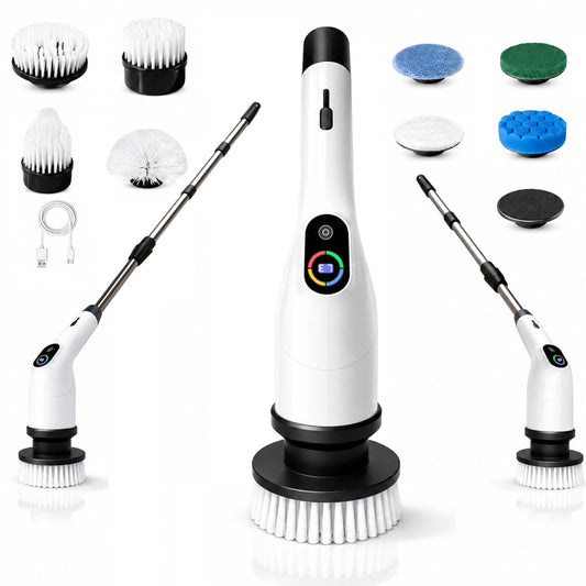 Electric Spin Scrubber Upgraded Cordless Power Cleaning Brush - Image 1