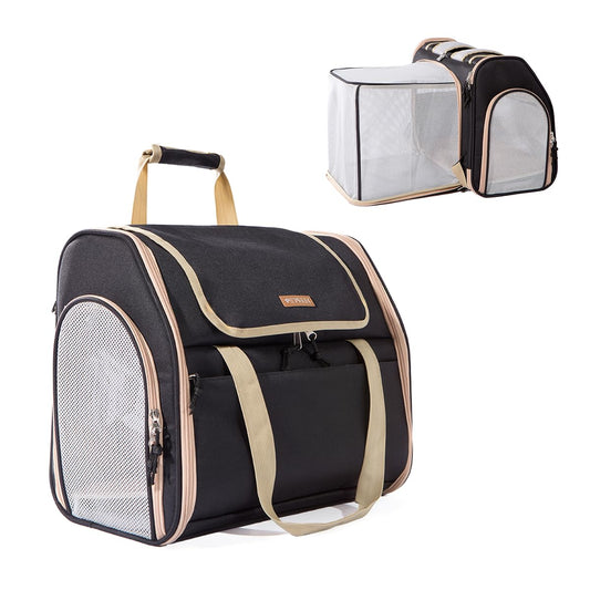 Expandable Cat Carrier Backpack, Foldable Pet Backpack - Image 1