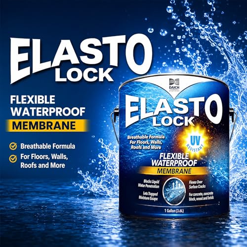ElastoLock Waterproof Membrane Coating 1 Gallon, Exterior - Image 3