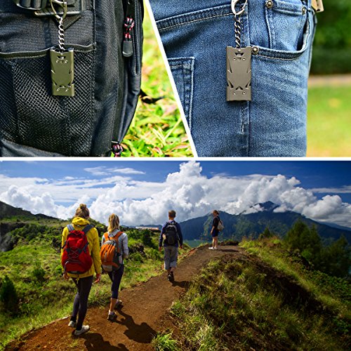 Whistle Emergency Whistles Keychain Rape Whistle Stainless Steel - Image 5