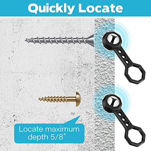 Dreyoo 2 Pcs Magnetic Stud Finder Wall Scanner, 27 Pounds - Image 5