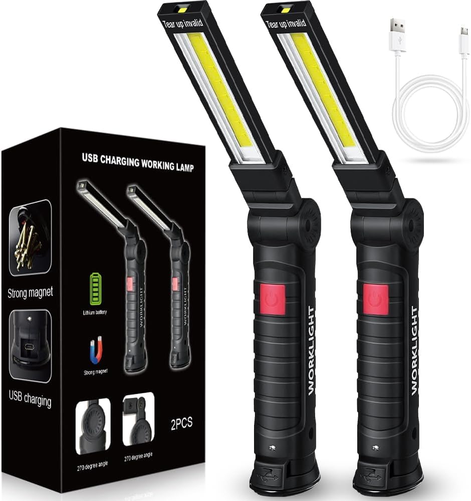 Rechargeable Work Light for Mechanic, Christmas Dad Gifts for Men - Image 1