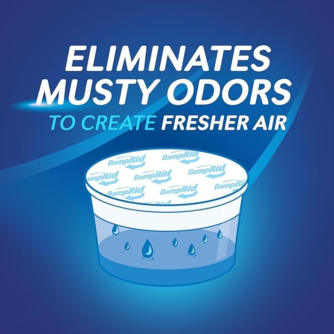 ILIOS Moisture Absorber & Odor Remover - Fragrance Free - 10.5 oz. (Pack of 3) Disposable, Lasts Up To 60 Days, No Electricity Required - Ilios Packaging.
