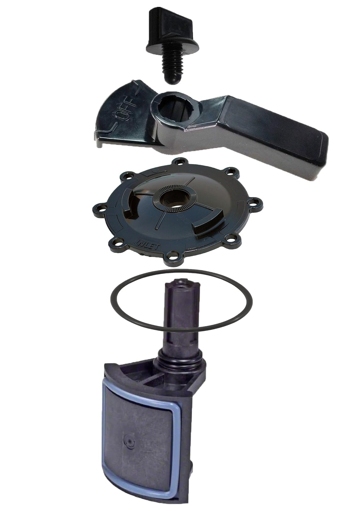 ATIE 2-Port/3-Port Pool Valve Rebuild Complete Kit Compatible - Image 1