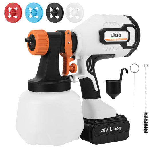 LIGO Cordless Paint Sprayer, 20V Battery Powered HVLP | Home Repair - Image 1