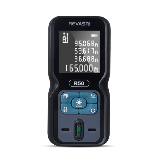 REVASRI Laser Distance Meter, 165 Feet Range - Image 1