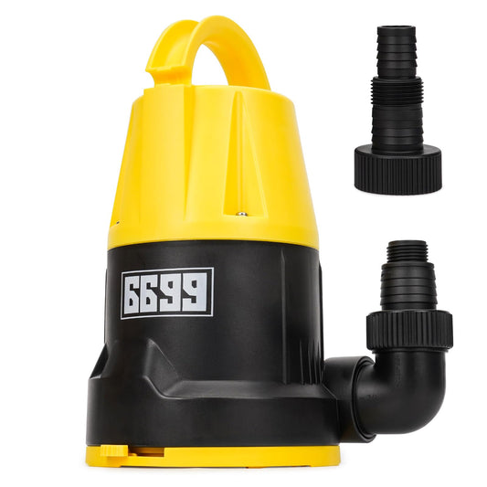 Submersible Sump Pump 1/2HP Portable Water Pump 2500GPH - Image 1