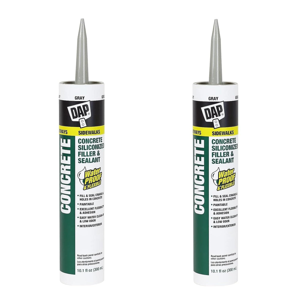 DAPConcrete Watertight Filler and Sealent 10.1 Ounce Gray | Pack - Image 1
