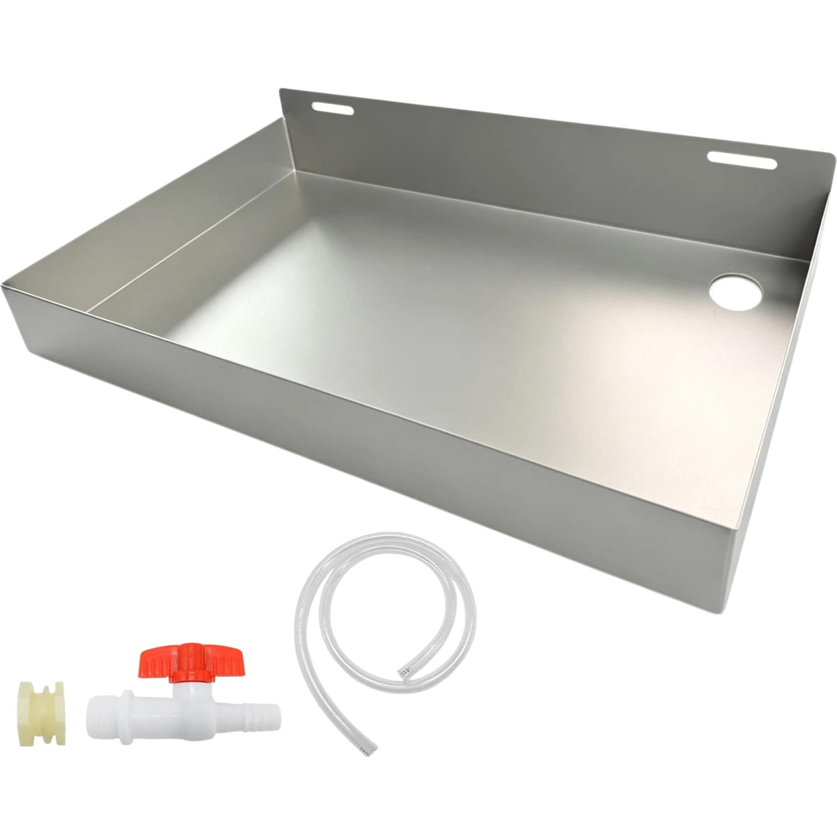 Tankless Water Heater Drain Pan 304 Stainless Steel | Home Repair - Image 1