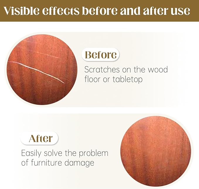 Wood Filler Sticks，20 Colors Wood Repair Wax Crayons Furniture Markers Touch up for Repairing Scratches, Scuffs, Cracks, Dings and Holes in Wood Floors, Cabinets, Furniture (Common Series)