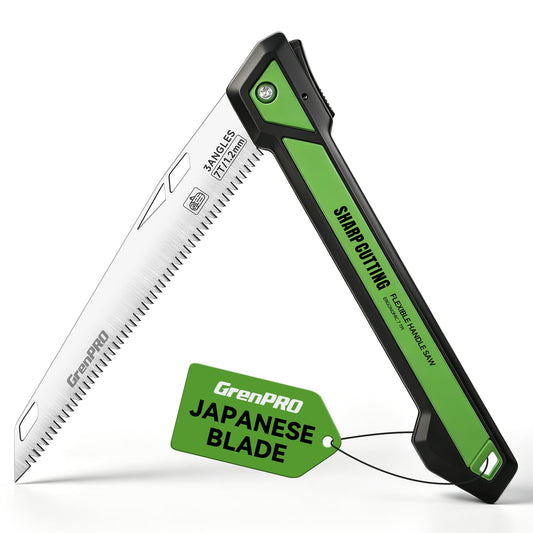 Folding Pruning Saw 11 Inch, SK5 Steel Hand Saw for Tree Trimming - Image 1