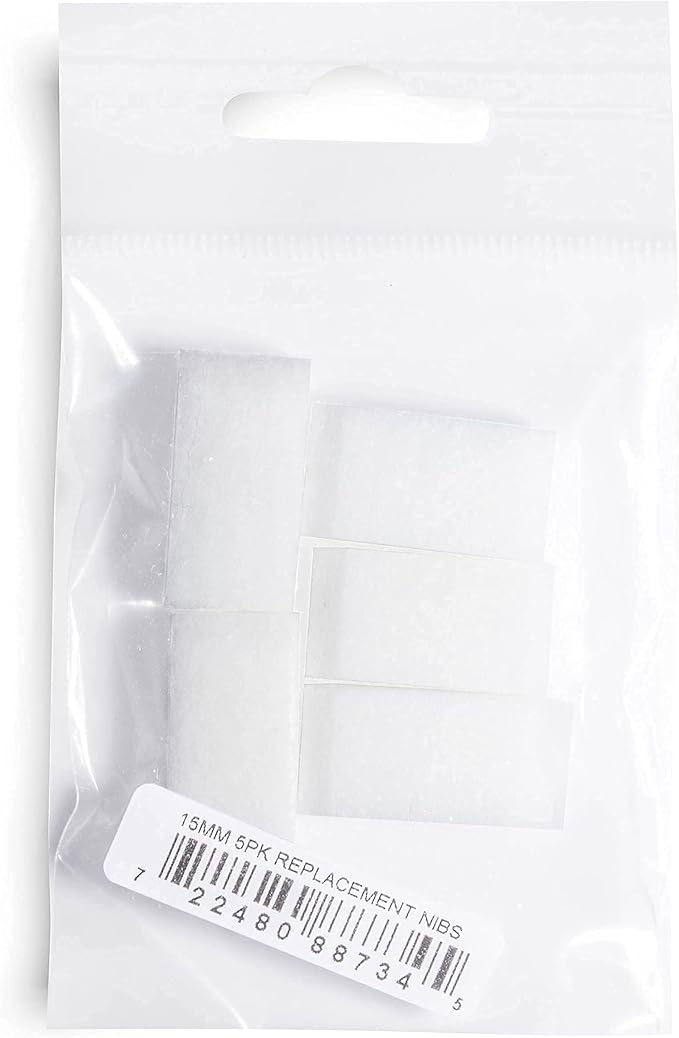 Grout Pen Tile Paint Marker: Ivory with 5 Pack Replacement Tips (Wide, 15mm) - Waterproof Grout Colorant and Sealer Pen to Renew, Repair, and Refresh Tile Grout - Cleaner Coating Stain Pens