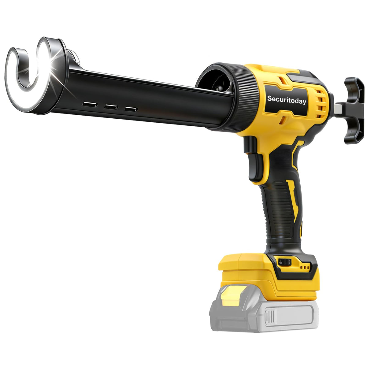 Cordless Caulking Gun Compatible With DeWalt 20V Max | Home Repair - Image 1
