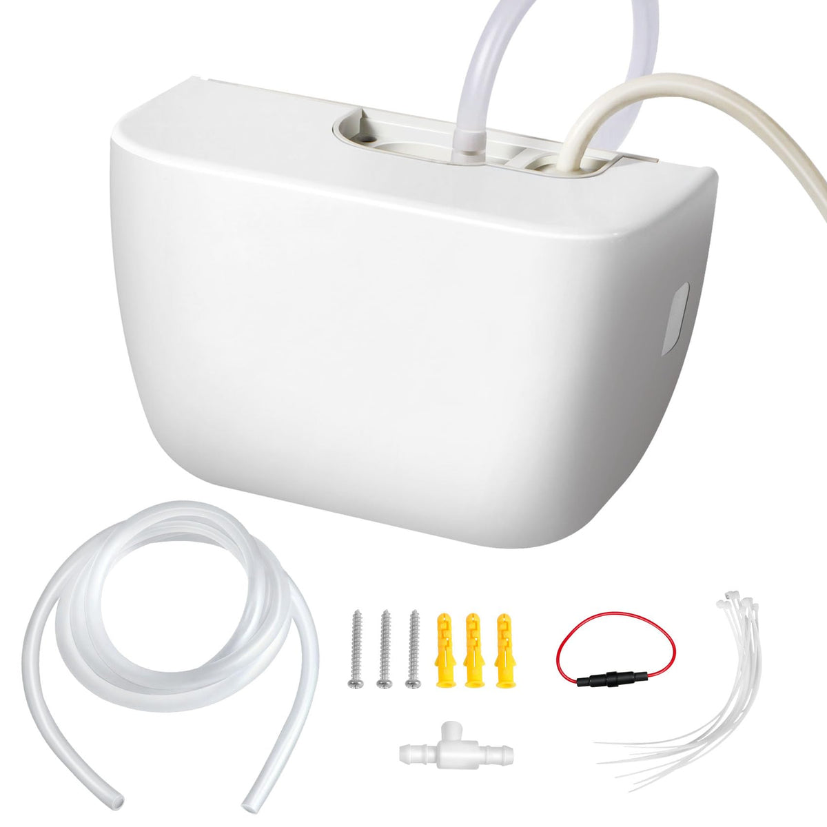 Mini Split Condensate Pump, 100-240V White AC Hvac Silent - Image 1