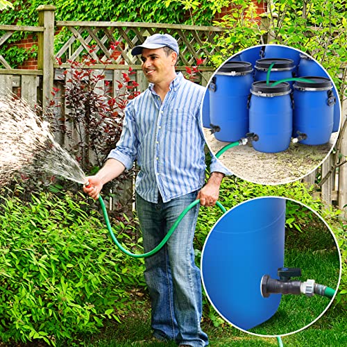 Suswillhit Rain Barrel Spigot Kit, Water Barrel Diverter, 2 Pack - Image 8