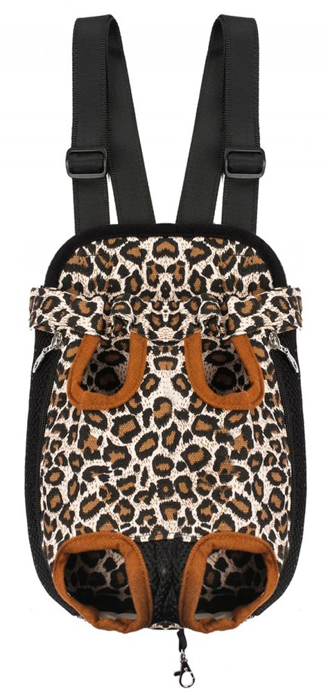Pet Dog Puppy Cat Carrier Five Holes Backpack Double | Pet Essentials - Image 1