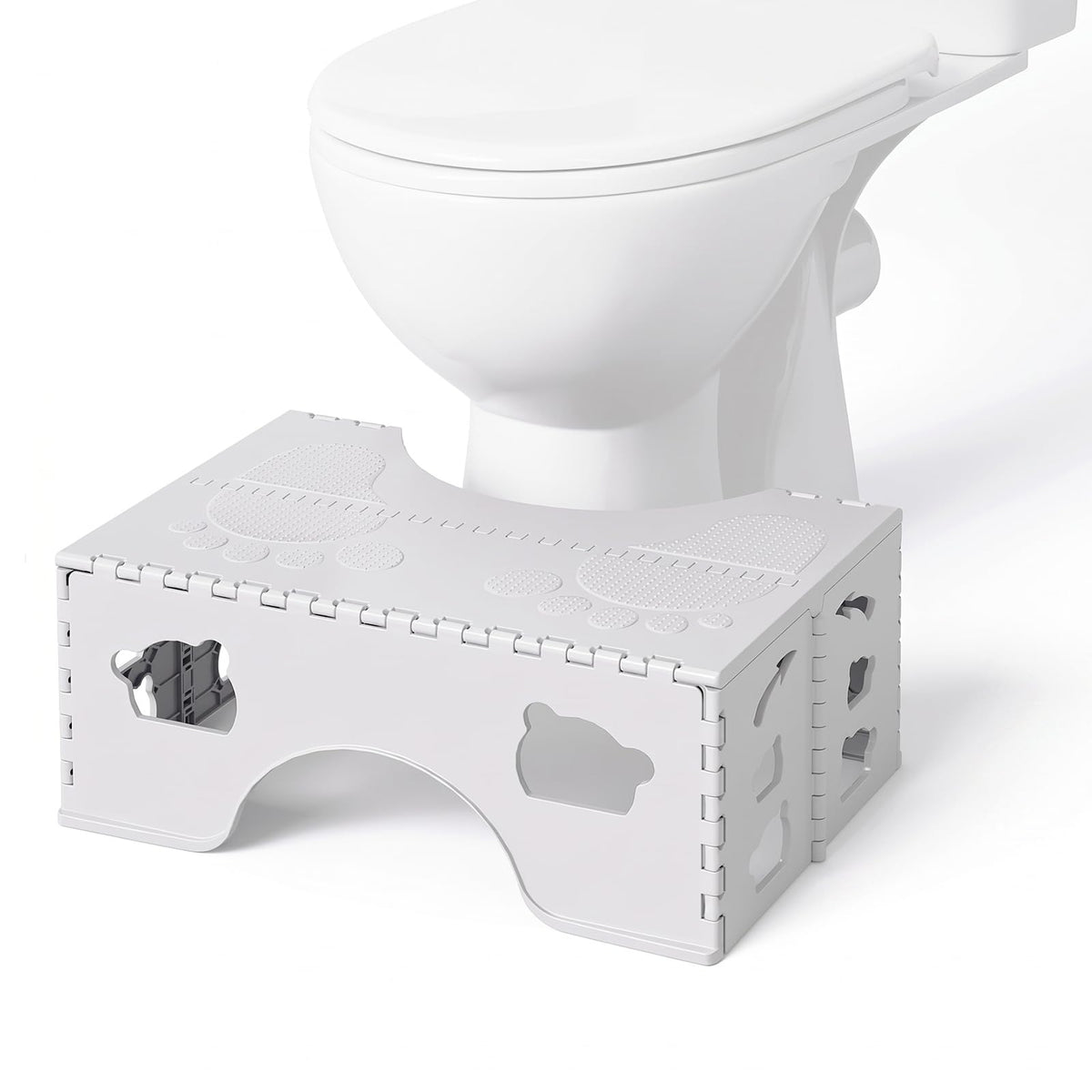 Foldable Toilet Stool Squat, 7 Inch Squatting Potty for Adults - Image 1
