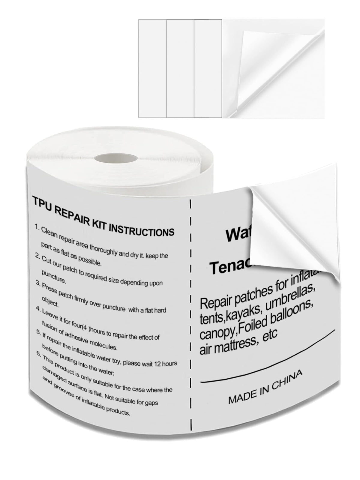 Bounce House Patch Repair Kit, Pool Patch for Above Ground Pools - Image 1