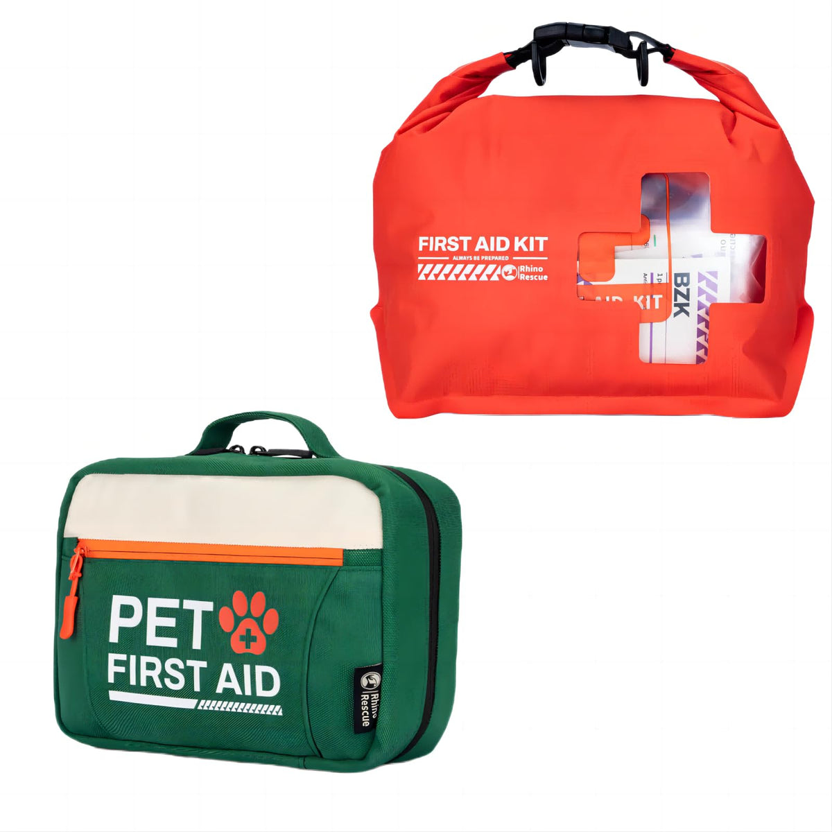 RHINO RESCUE Bundle - Pet First Aid Kit, Emergency Medical - Image 1