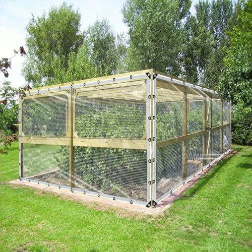 13x16ft Clear Waterproof Tarp with Grommets, Upgraded Edge Heat - Image 6