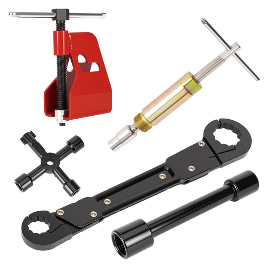 Compression Sleeve Puller & Pipe Wrench Kit Plumbing | Hand Tools - Image 1