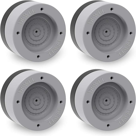 Anti Vibration Pads Shock and Noise Cancelling Washing Machine Support,Washing Machine Pan for Washer and Dryer Protects Pedestals,Protect Washer Dryer from Shaking Walking Stabilizer Mat