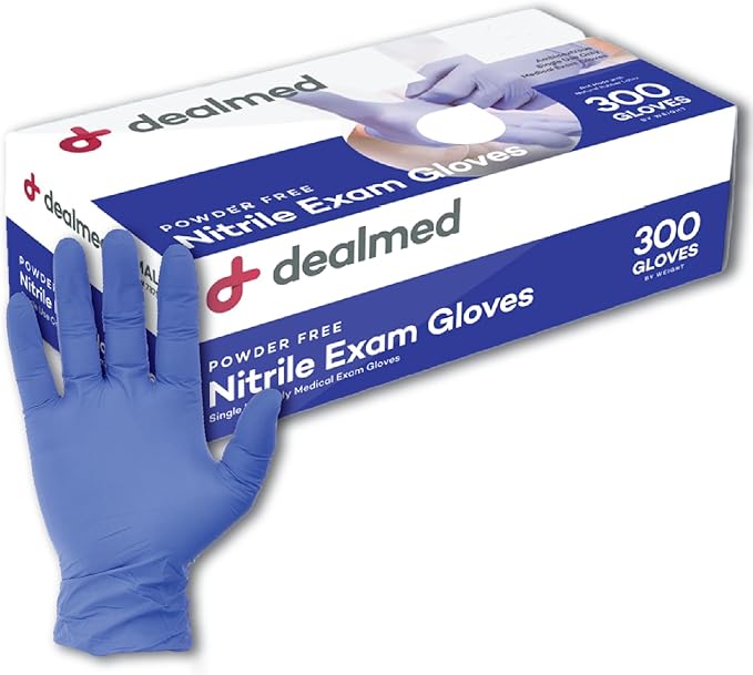 Dealmed Nitrile Medical Grade Exam Gloves