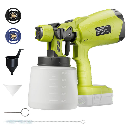 Cordless Paint Sprayer for Ryobi One+ 18v Battery(No | Home Repair - Image 1