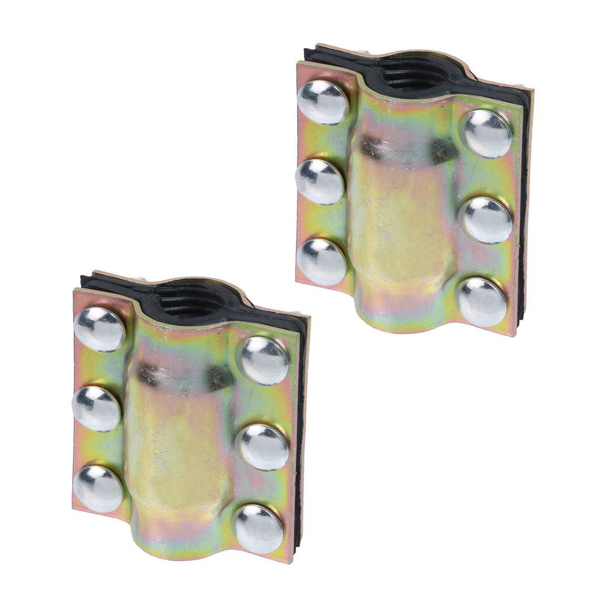 Oedema 2 Pcs 1 Inch Pipe Repair Clamp 25mm Outer Diameter - Image 1