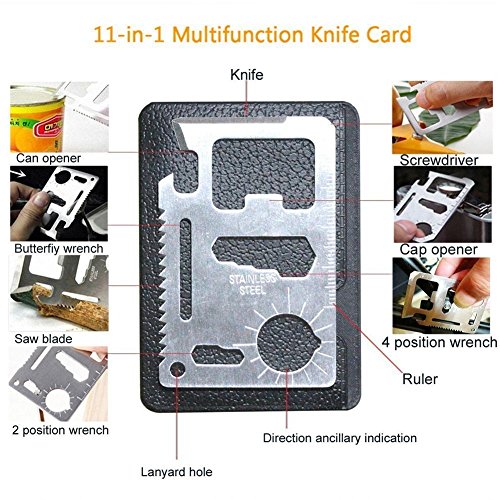 XUANLAN Emergency Survival Kit 13 in 1, Outdoor Survival - Image 8