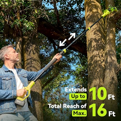 Electric Pole Saws for Tree Trimming, 8 Inch & 6 Inch Mini - Image 3