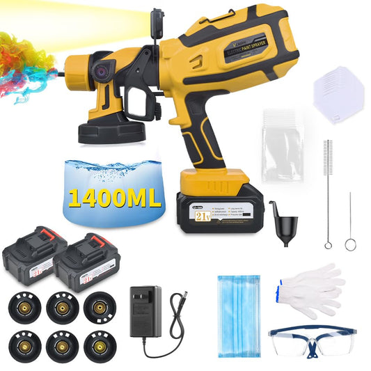 Cordless Paint Sprayer with Makita 2 * 4AH Batteries,6 | Home Repair - Image 1