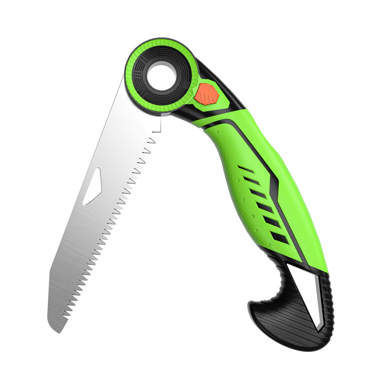 AIRAJ 7" Pruning Saw for Tree Trimming, Folding Saw - Image 1