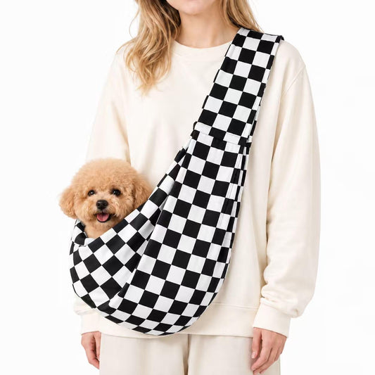 Dog Sling Carrier for Small Dogs and Cats 5–16 lbs, Puppy - Image 1