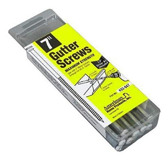 AMERIMAX Home Products 33047PK 7-Inch Screw/Ferrule, White - Image 1